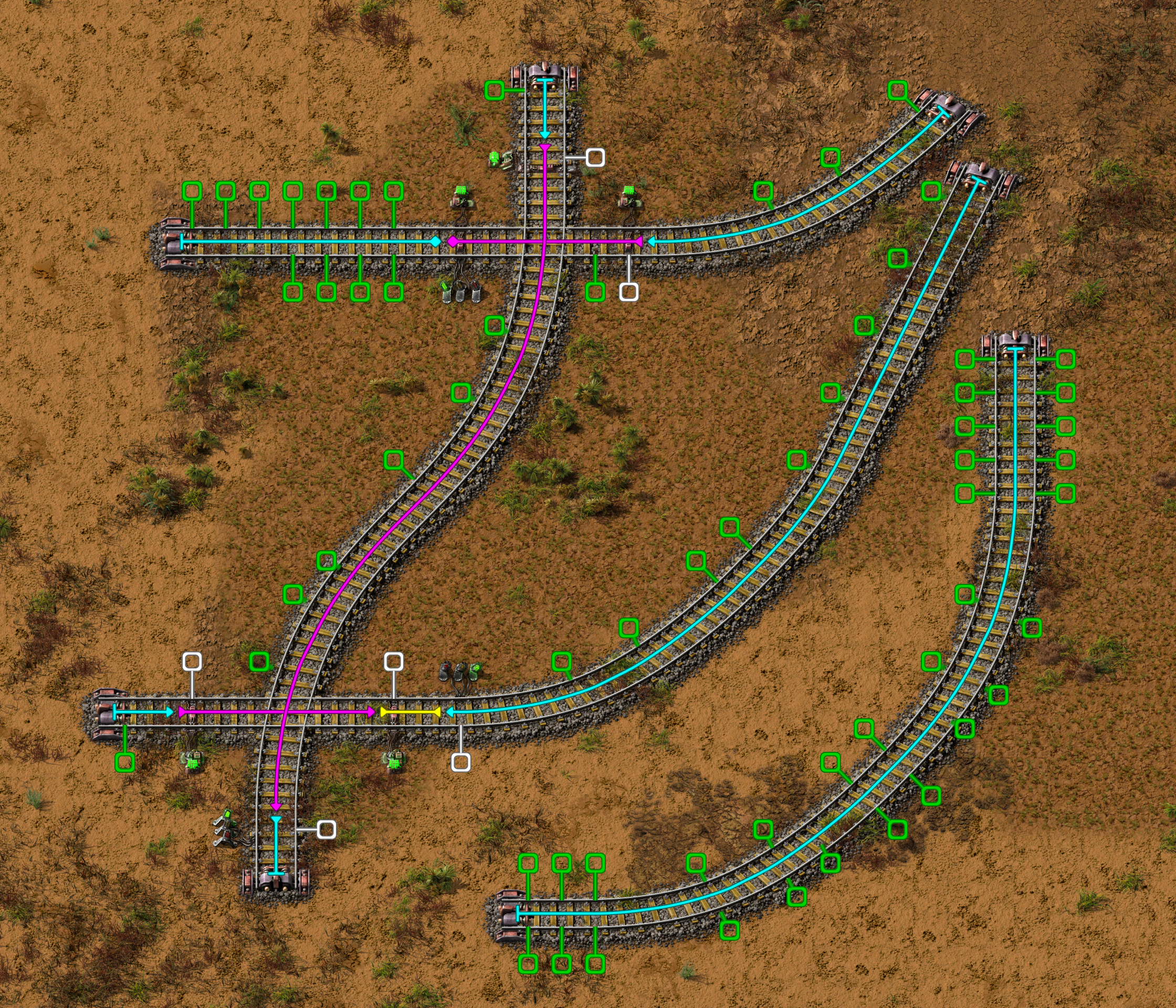 Factorio ltn logistic train network фото 8