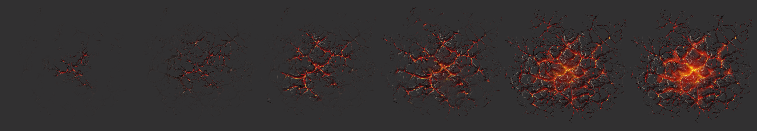 Fissure stages