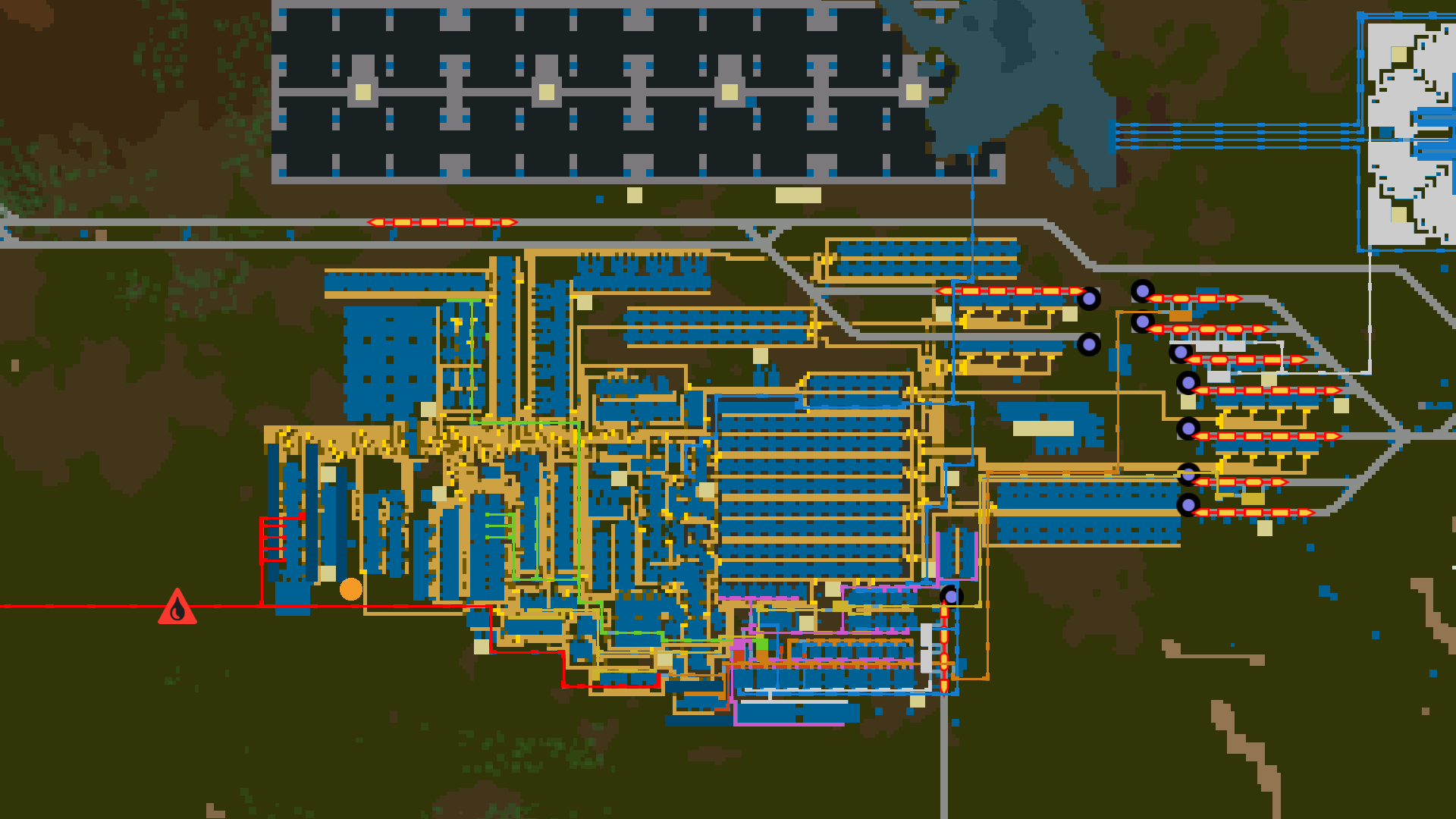 Pipeline map visualization